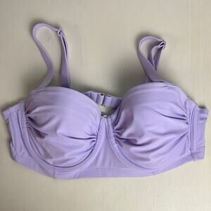 Xhilaration Purple Balconette Bikini with Adjustable Straps